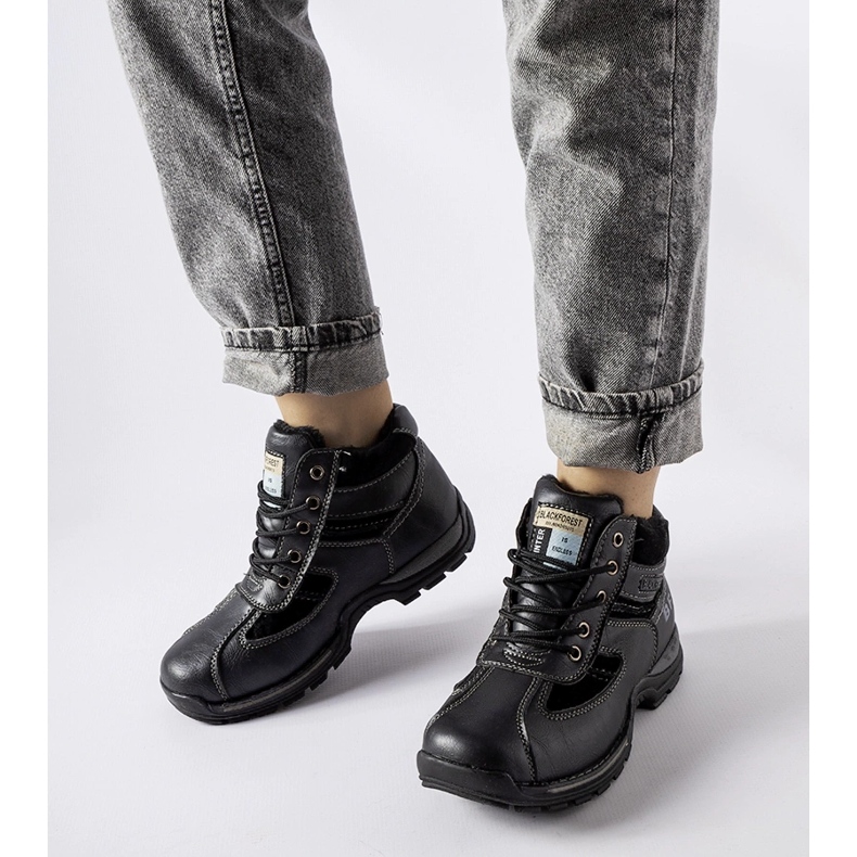 Lavoratori invernali neri Falla nero 1