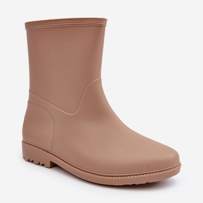 PS1 Stivali Wellington classici slip-on da donna Beige Solihia 1