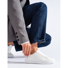 Scarpe sportive da donna bianche Shelovet bianco 1