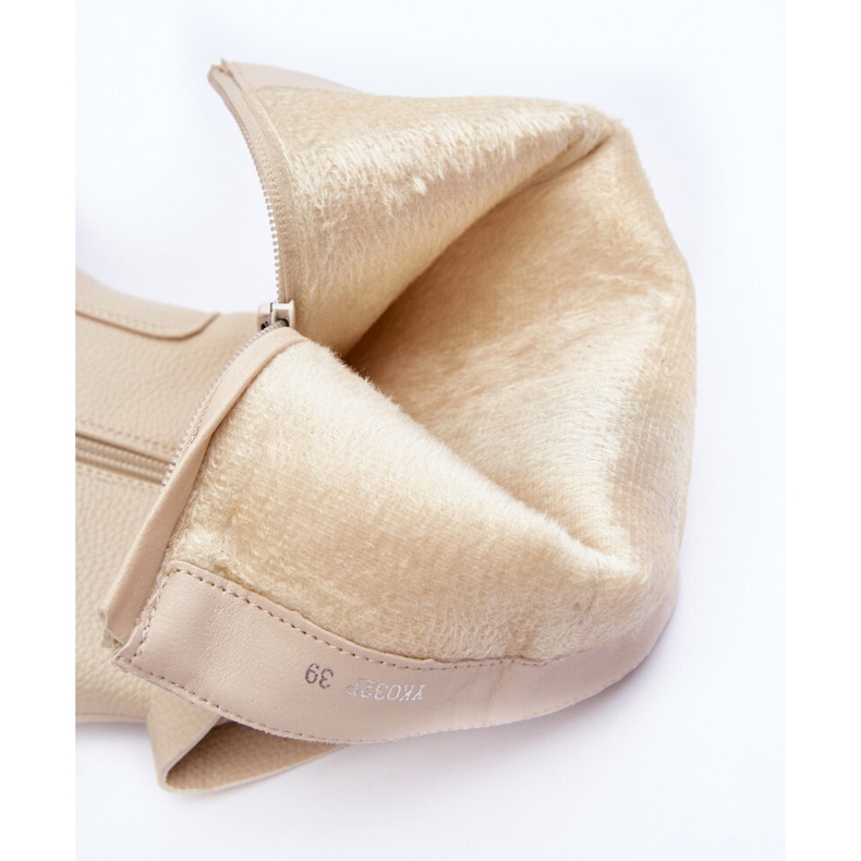 Stivali al polpaccio Lizames beige chiaro 1