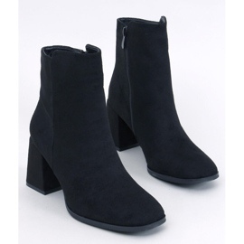 Stivaletti Weish Black lisci con tacco alto nero 1