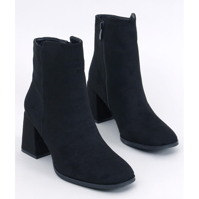 Stivaletti Weish Black lisci con tacco alto nero 1