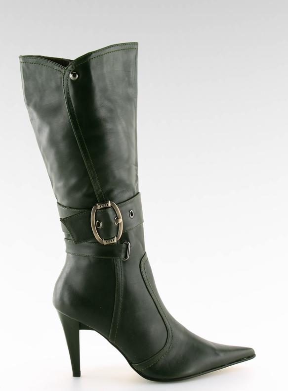 Stivali slim 39817-3 Anis verde 1