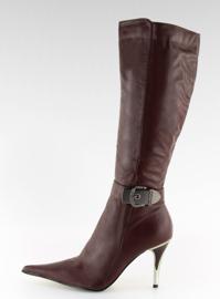 Stivali su una spilla 5137-75 Marron rosso 2