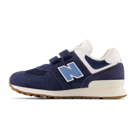 Scarpe New Balance Jr PV574CU1 blu 1