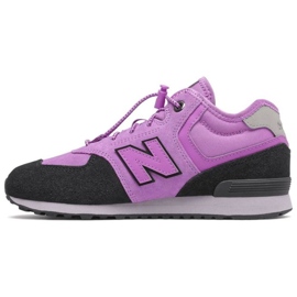 Scarpe New Balance GV574HXG viola 1