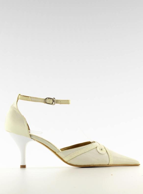 8650-3 décolleté ecure da sposa marrone 1