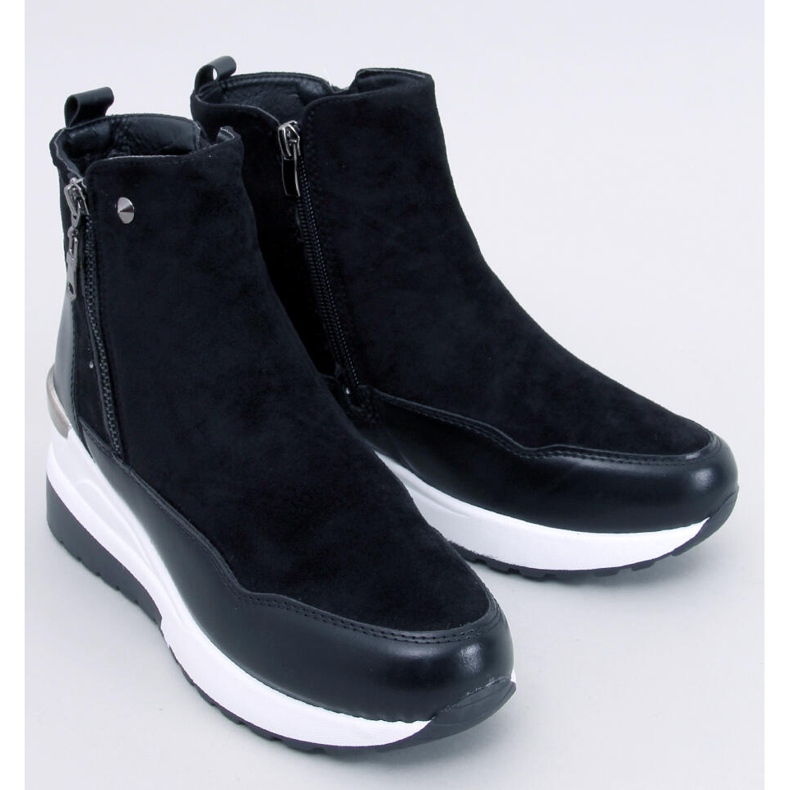 Stivaletti Jordan con zeppa neri nero 1