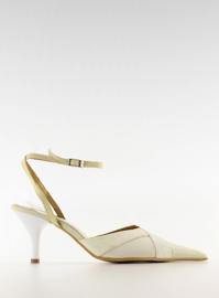 Décolleté da sposa 8650-2 bianchi marrone 1