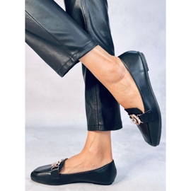 Mocassini da donna Elisa neri nero 2