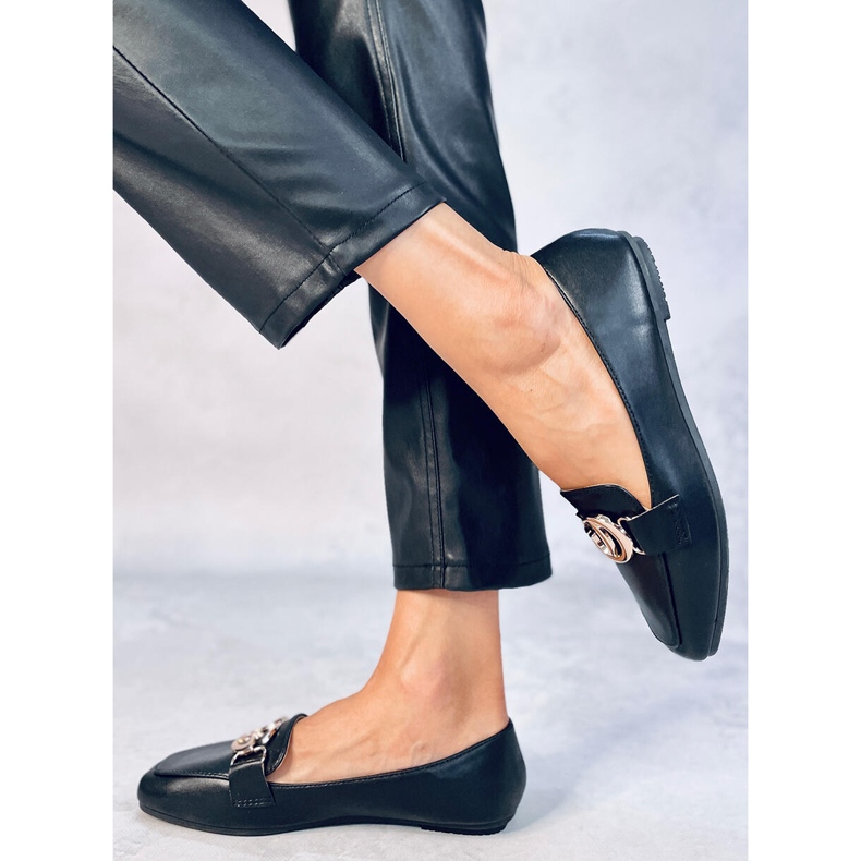 Mocassini da donna Elisa neri nero 2