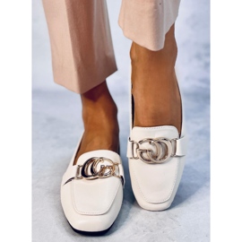 Mocassini da donna Elisa Beige 1