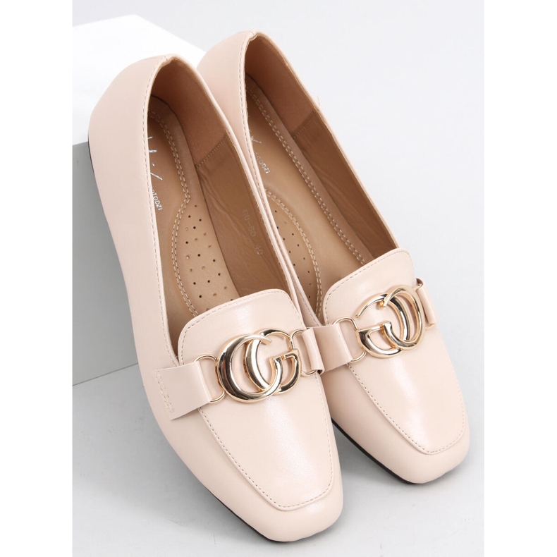 Mocassini da donna Elisa Nude beige 1