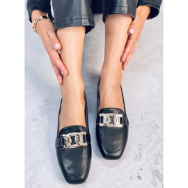 Mocassini da donna Paola Neri nero 2