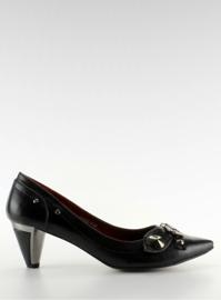 Décolleté tacco alto 3902-1 nero 1