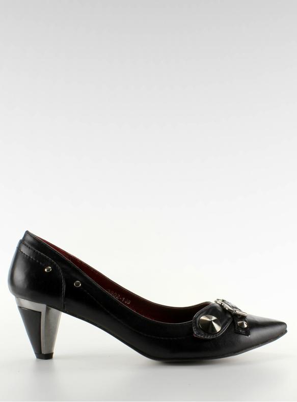 Décolleté tacco alto 3902-1 nero 1