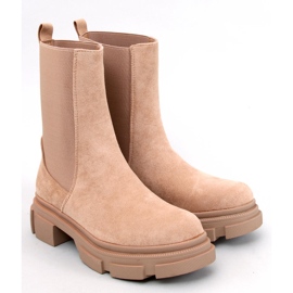 Stivaletti Chelsea alti Magers Khaki beige 1