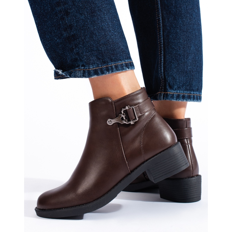 Classici stivali da donna Shelovet marroni marrone 1
