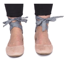BM Ballerine rosa con fiocco Acro 1