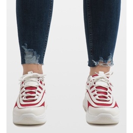 Scarpe sportive bianche alla moda BO-15 bianca 2
