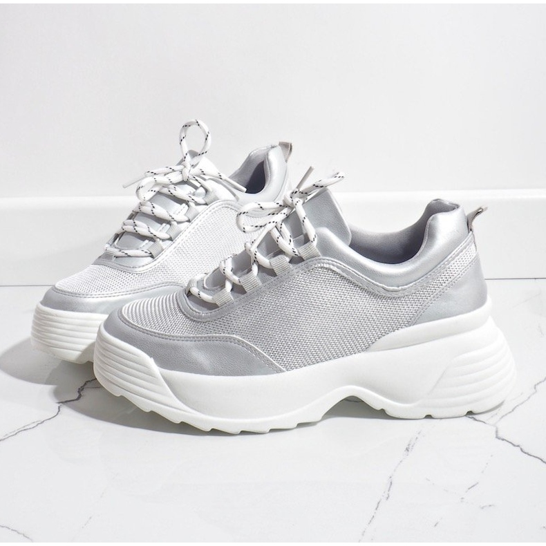 Sneakers sportive grigie 7923-PS grigio 1