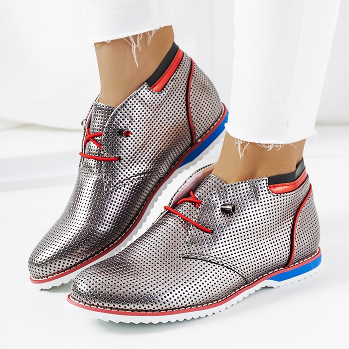 BM Scarpe jazz classiche argento JFL654-2 1