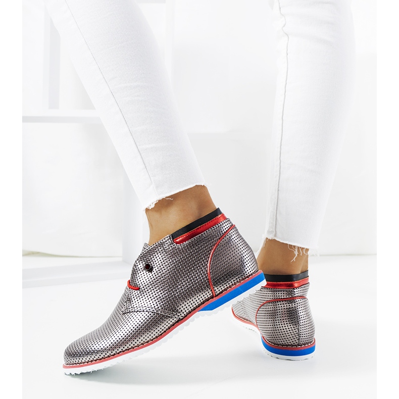 BM Scarpe jazz classiche argento JFL654-2 2