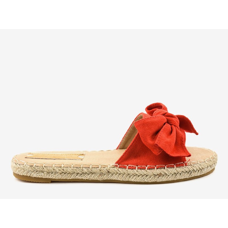 Infradito rosse con fiocco A648-ESP-1 rosso 1