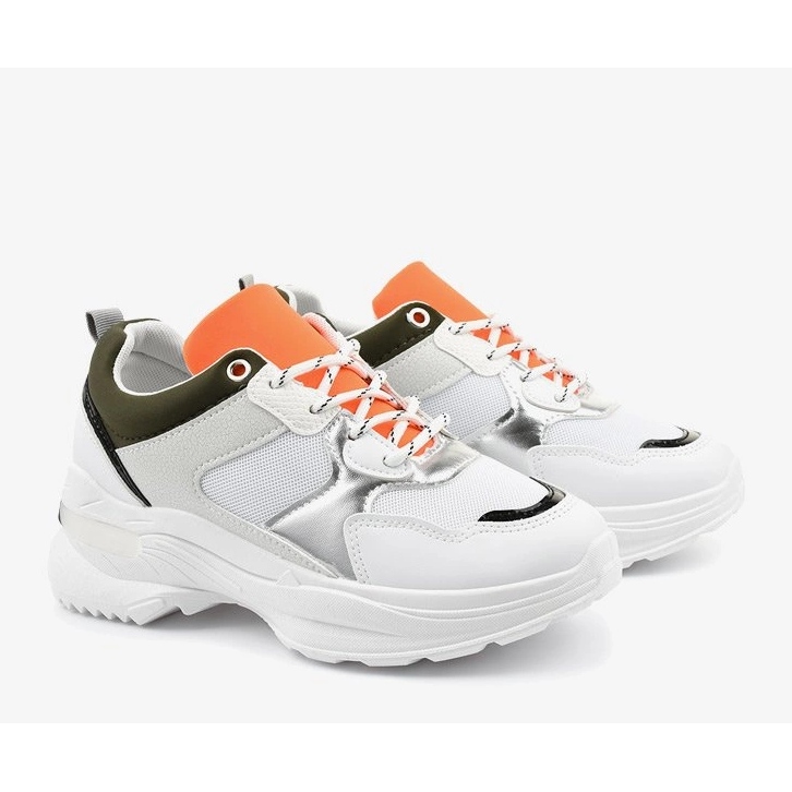 Scarpe sportive bianche alla moda di Hymeda bianca 1