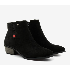 Stivaletti bassi neri 20Y8039-1 nero 2