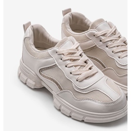 Sneakers sportive beige 3157 1