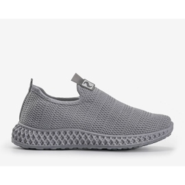 Scarpe sportive slip-on Katy grigie grigio 1