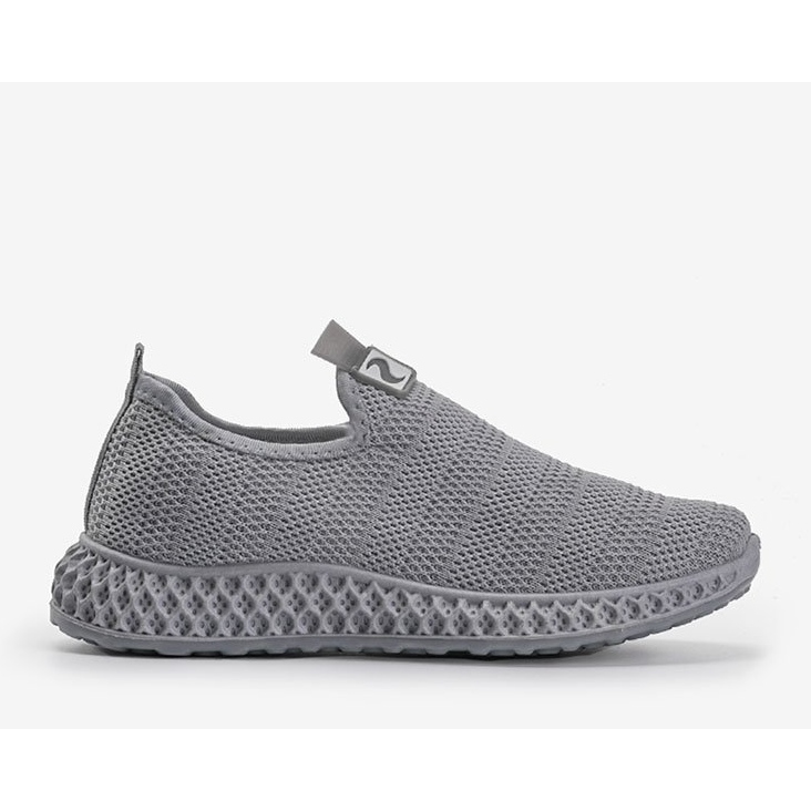 Scarpe sportive slip-on Katy grigie grigio 1