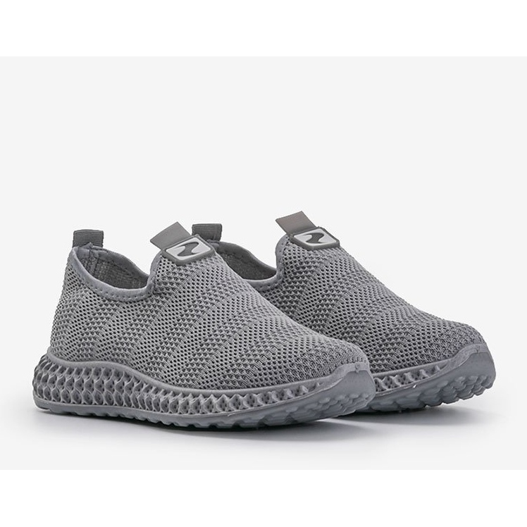 Scarpe sportive slip-on Katy grigie grigio 2