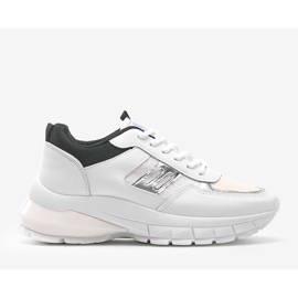 Sneakers Dana bianche e nere bianco nero 1