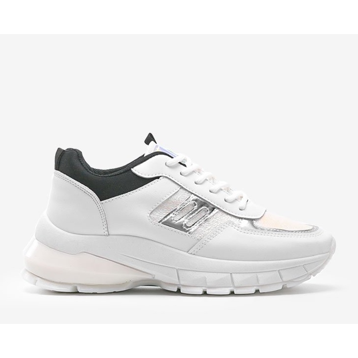 Sneakers Dana bianche e nere bianco nero 1