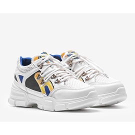 Sneakers sportive bianche Karla bianco 1