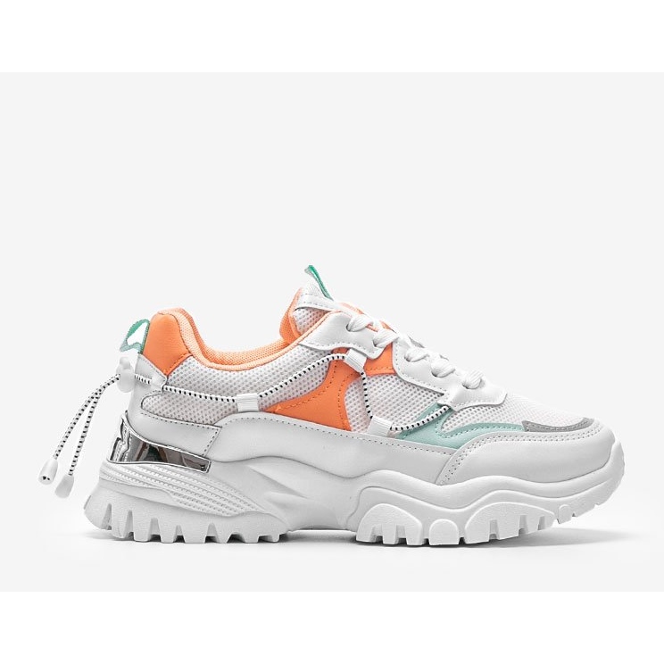 Sneakers sportive bianche Cristal bianco 1