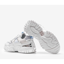 Sneakers sportive bianche Cristal bianca 1