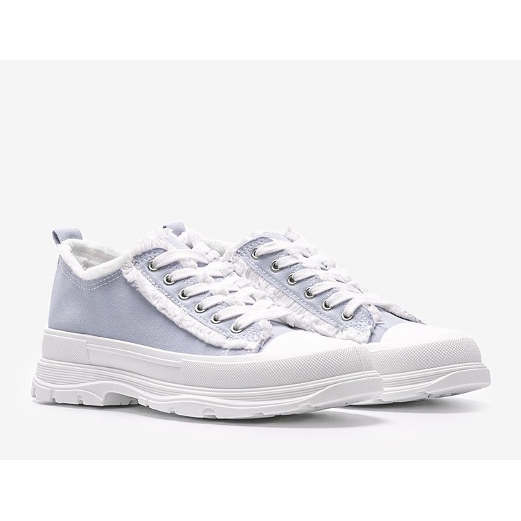Sneakers blu con suola spessa Makenna 1