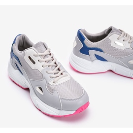Sneakers grigie da donna Kendall grigio 1