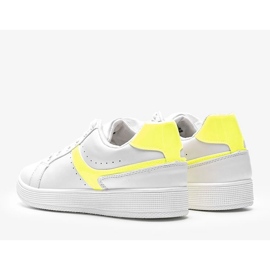 Sneakers bianche da donna Neon Green Meadow bianco 1