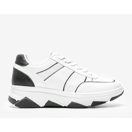 Sneakers bianche e nere di Julissa bianco 1