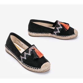 Espadrillas nere con nappine Alyana nero 1