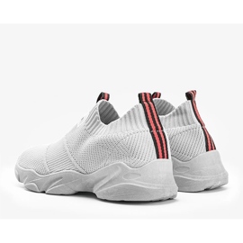 Sneakers sportive grigie Justice grigio 1