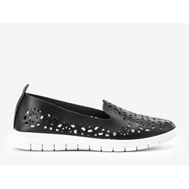 Sneakers traforate Amira nere nero 1