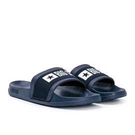 Pantofole da donna Big Star Lils blu navy 1