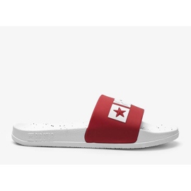 Pantofole rosse Big Star Sandi da donna rosso 1