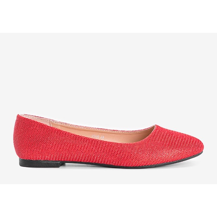Ballerine Brook rosse lucide rosso 1