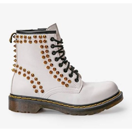 Borse borchiate Martora bianca bianco 2